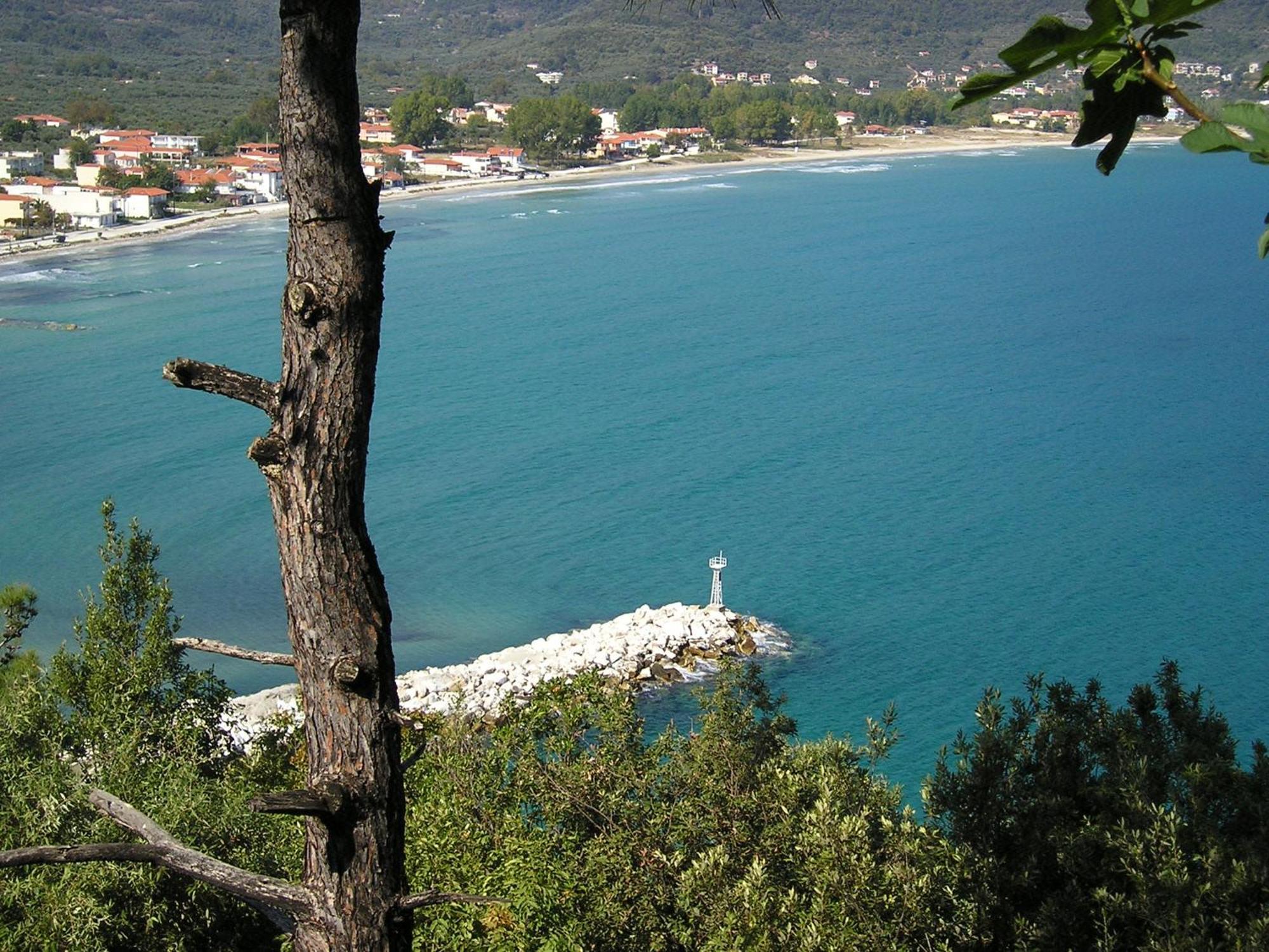 Golden Beach Inn Chrysi Ammoudia Exterior photo